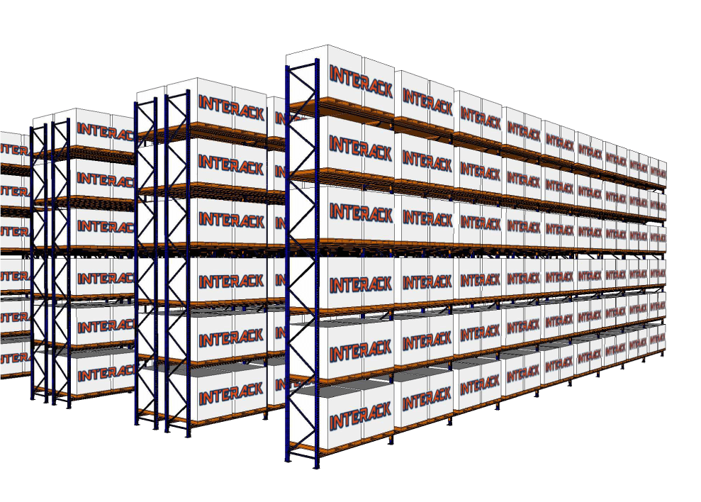 Hybrid radio shuttle and dynamic flow high density installation