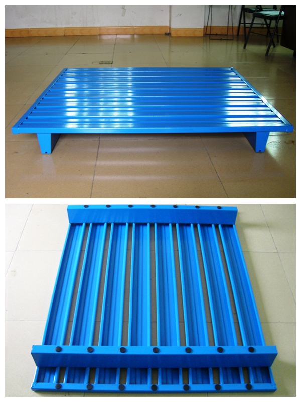 Warehouse Steel Stackable Selective Pallet Rack Industrial Metal Box Pallet