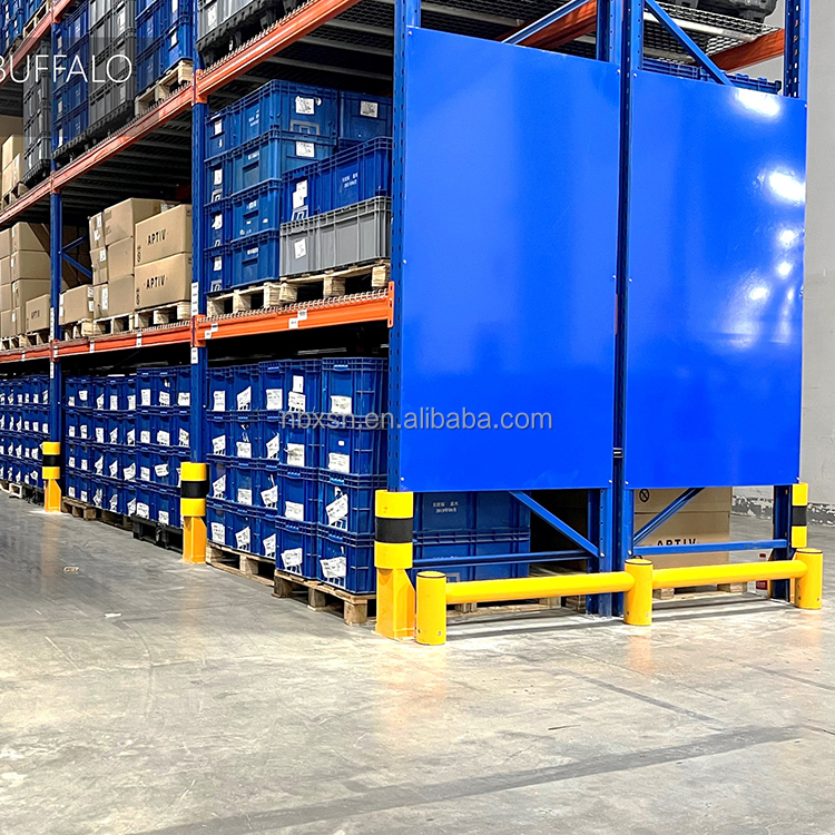 Flexible Plastic Rack Column Edge Guard Parking Lot Corner Protector TUV SGS Certified Anti-Collision