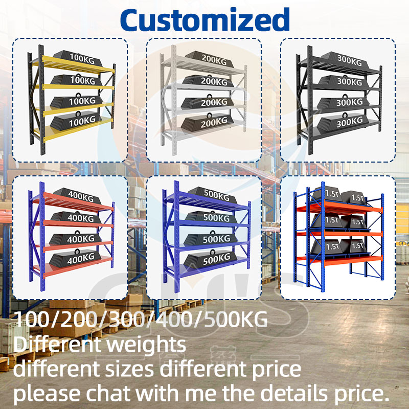 Factory Heavy Duty 5-Layer VNA Pallet Rack Cold Rolled Steel Adjustable Detachable Shelving For Industrial Use