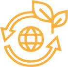 Care for Environment and Sustainable Sourcing Icon