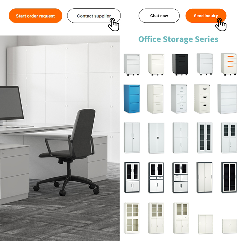 Luoyang Manufacture Durable Steel Storage Cabinet Metal Filling Cabinet Iron 2 Door Metal Cupboard With 4 Adjustable Shelves