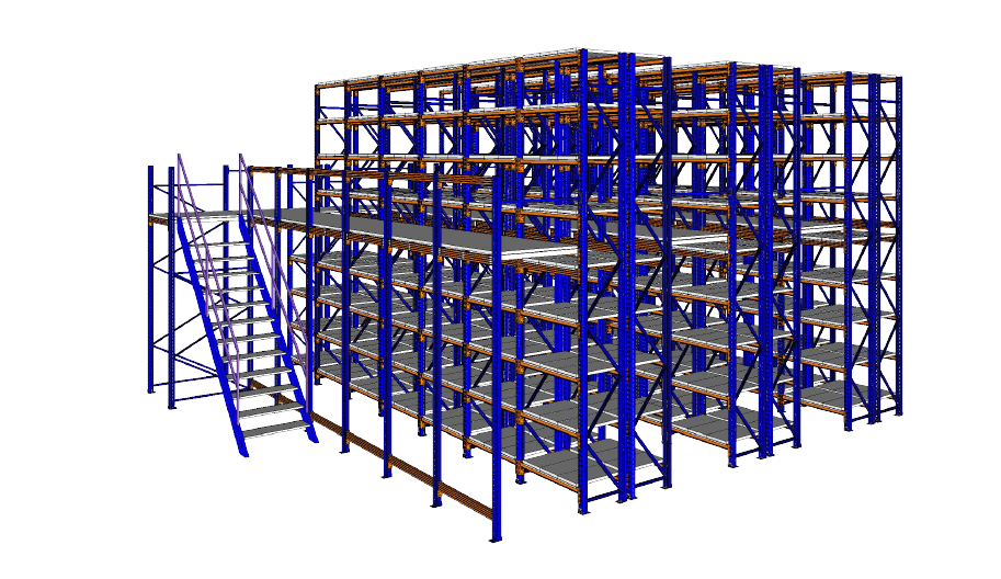 Carton flow dynamic live picking rack system