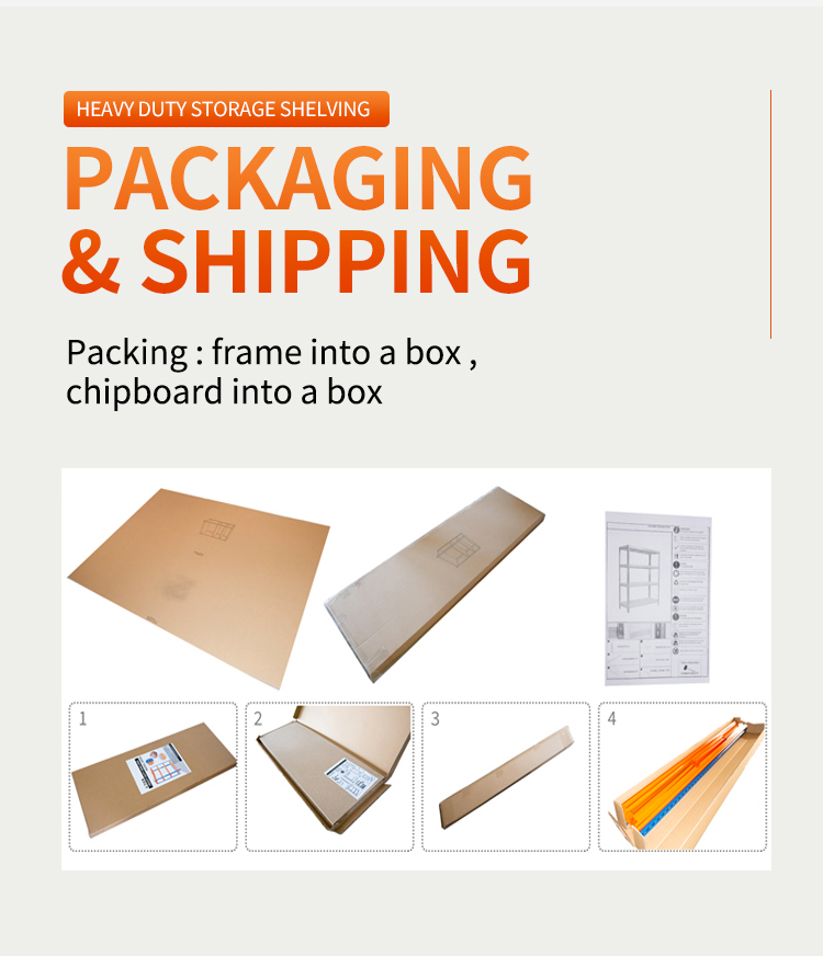 Heavy Duty Shelving Packing