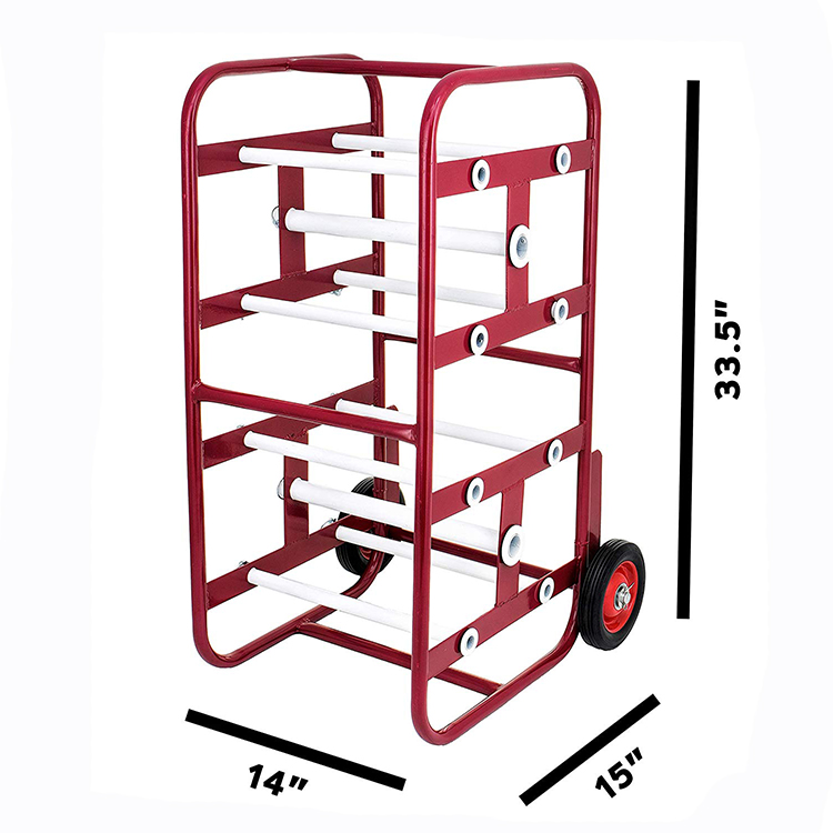 Cable Caddy Multi-Spool Wire Rack Dispenser Wire Reel Caddy Northern Industrial Wire Reel Caddy