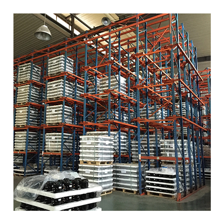 OEM/ODM Custmozied Wholesale Warehouse Storage Iron Heavy Duty Drive in Pallet Racking System