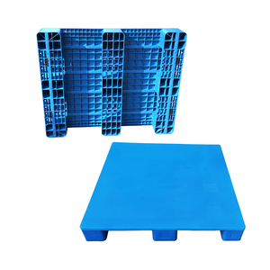 3 Runners Plastic Pallet Flat Top HDPE