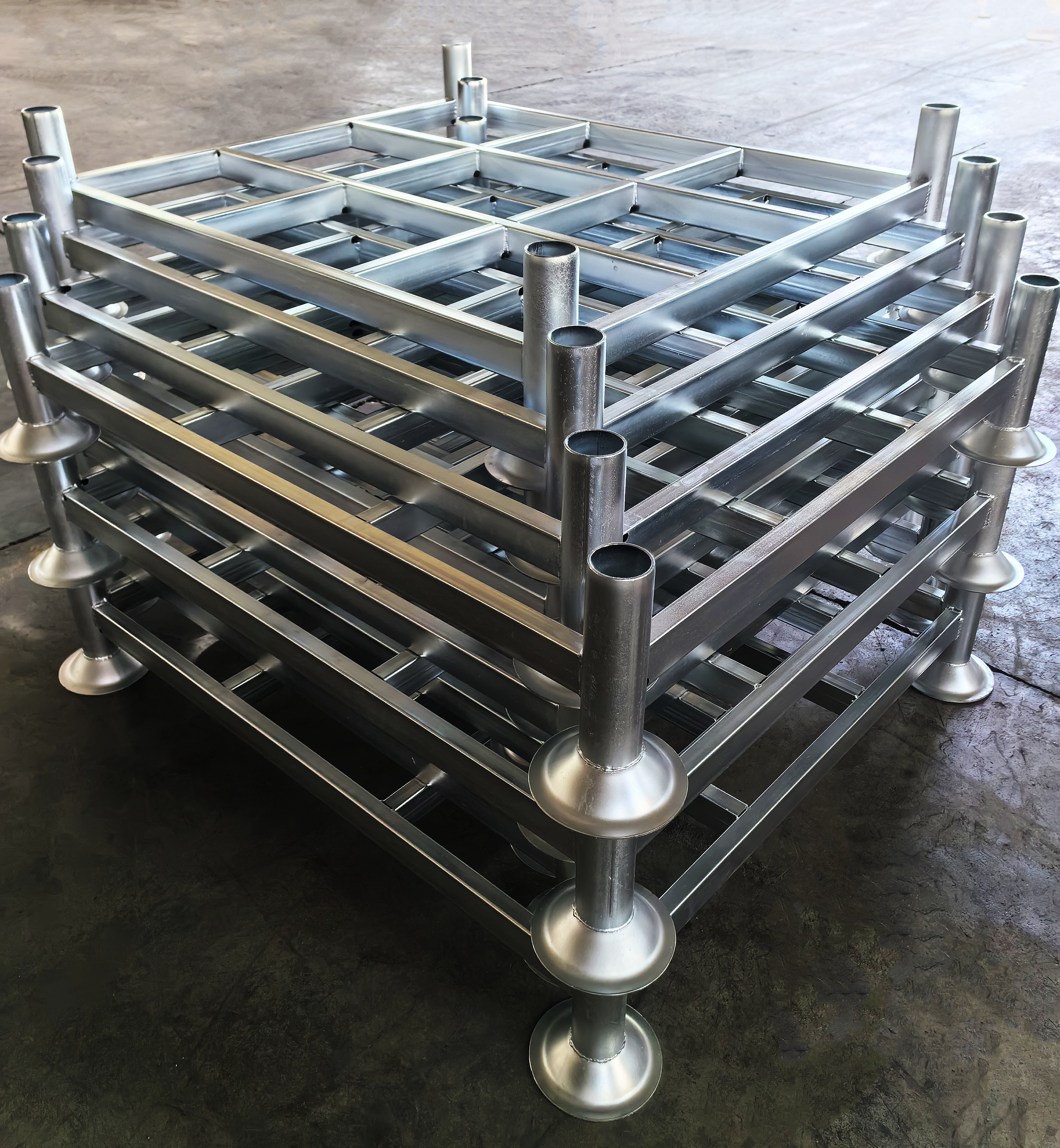 Steel Stillage Heavy Duty Metal Post Pallet Stackable Post Pallet