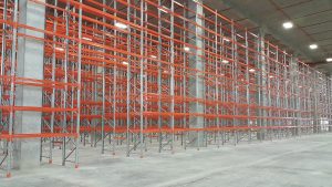 Industrial warehouse racking view 4