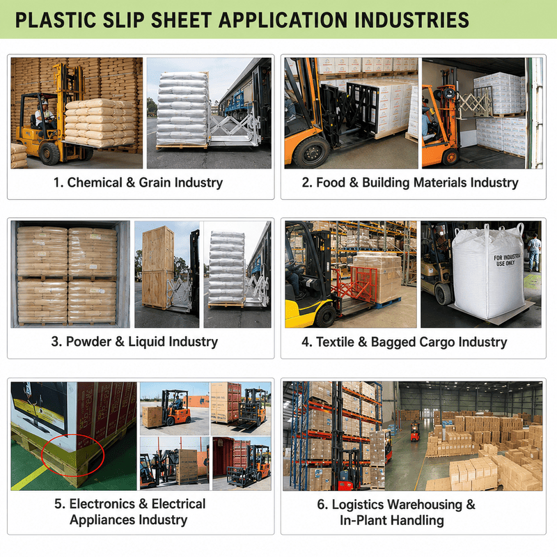 Well Performance Strong Strength Anti-slip HDPE Plastic Slip Sheet Reusable Pallet Substitute For Logistics Transport