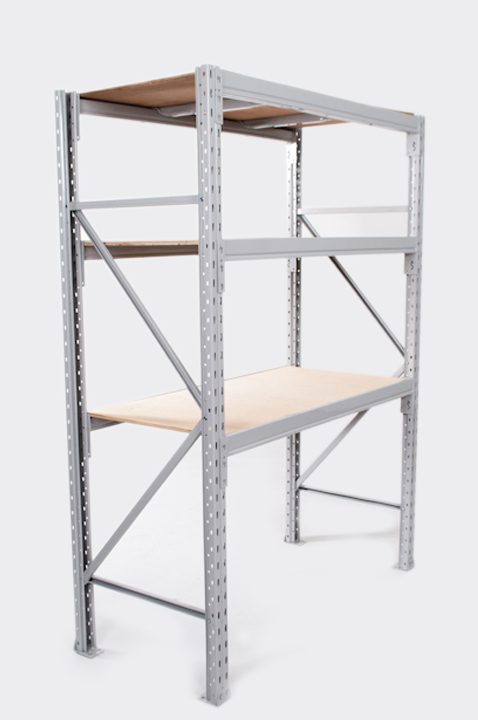 1000 Series Ezyspan Shelving Rack with Fibreboard Decking