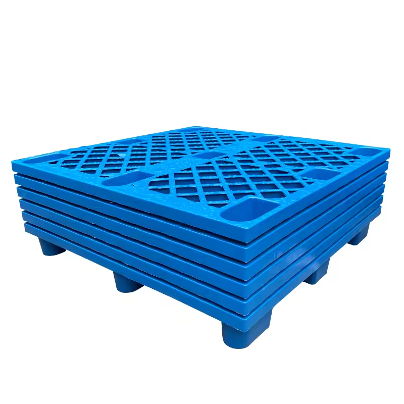 Nestable Nine Feet Hdpe Plastic Pallet Heavy Duty Pallets