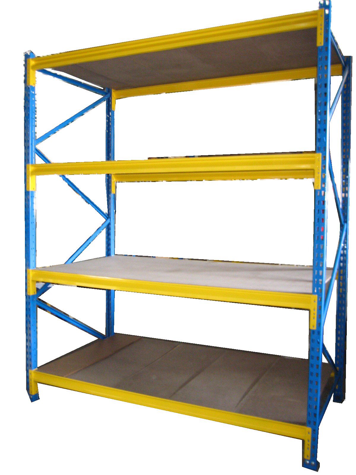 2000 Series Longspan Shelving Rack with Fibreboard Panels