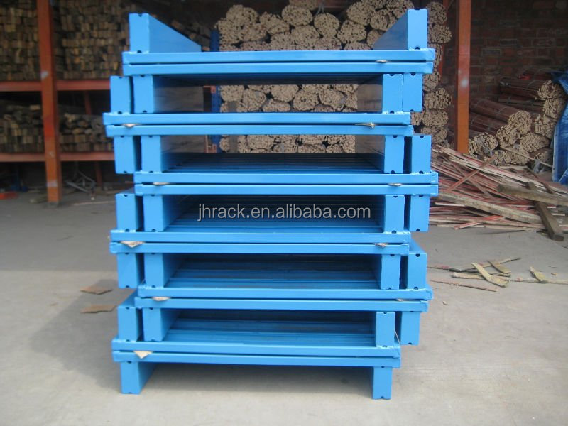 Warehouse Steel Stackable Selective Pallet Rack Industrial Metal Box Pallet