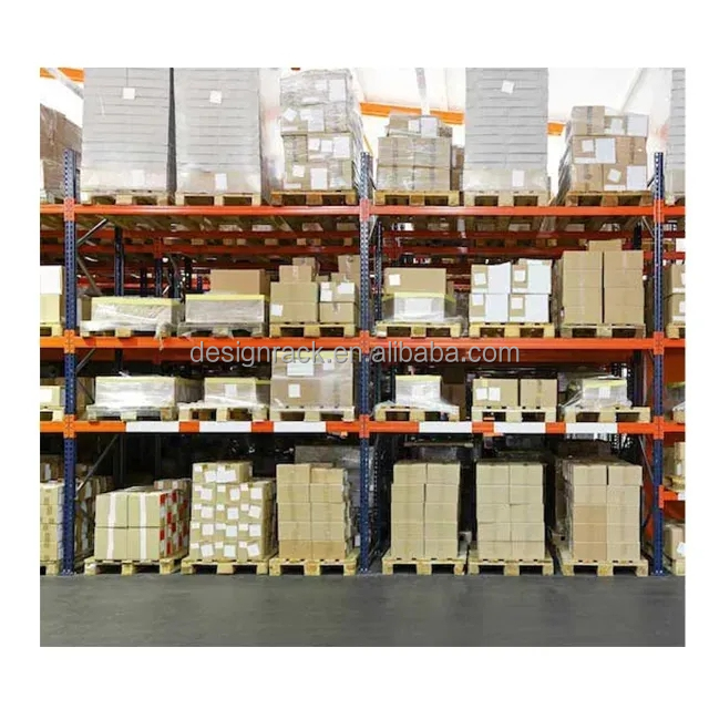 Use Heavy Duty Industrial Racking Industrial VNA Factori Steel Pallet Rack Selective Double Deep Forklift 2 Ton Pallet Racking