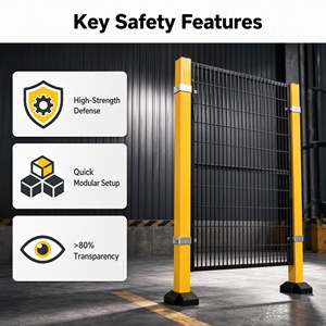 Production Line Isolation Safety Fence