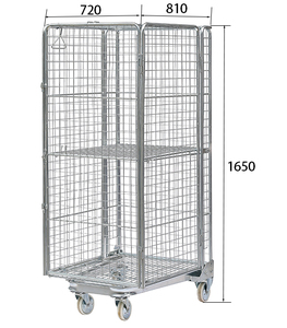 500kg Collapsible Storage Roll Container