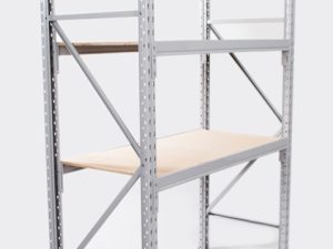 1000 Series Ezyspan Shelving Rack with Fibreboard Decking