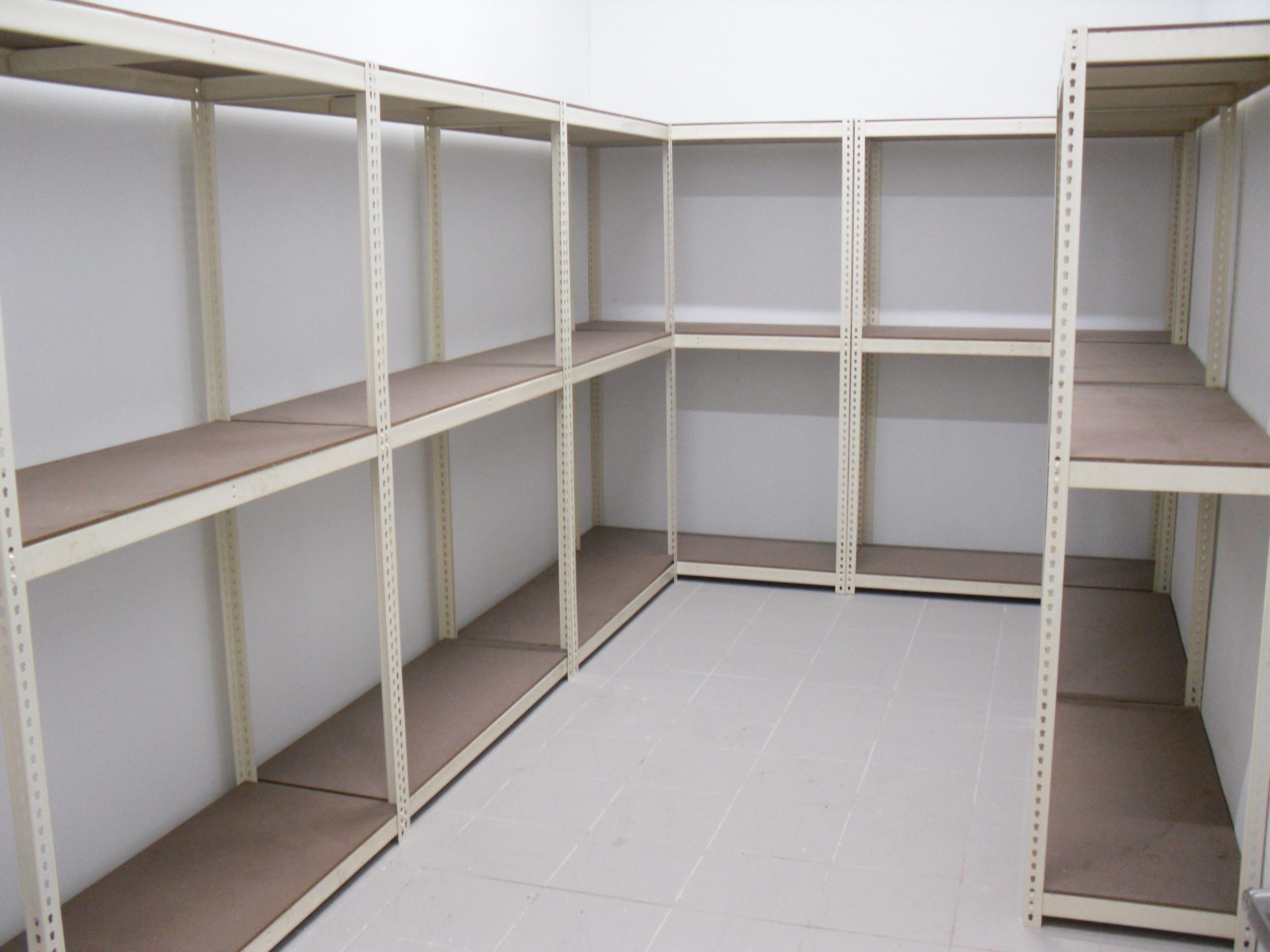 100 Series Value Rack Boltless Shelving System Assembled View
