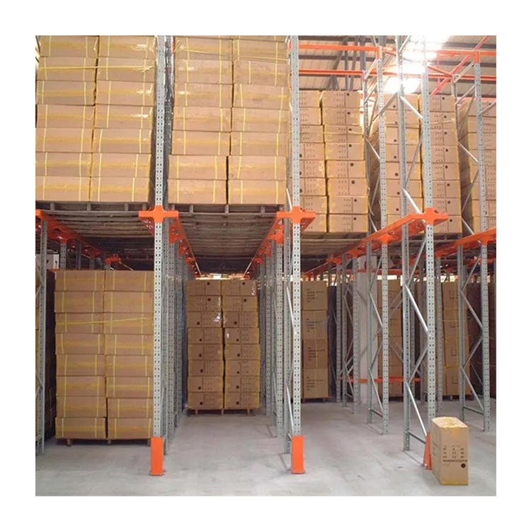 OEM/ODM Custmozied Wholesale Warehouse Storage Iron Heavy Duty Drive in Pallet Racking System