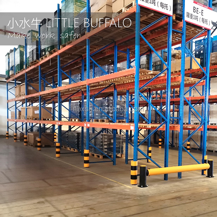 Flexible Plastic Rack Column Edge Guard Parking Lot Corner Protector TUV SGS Certified Anti-Collision