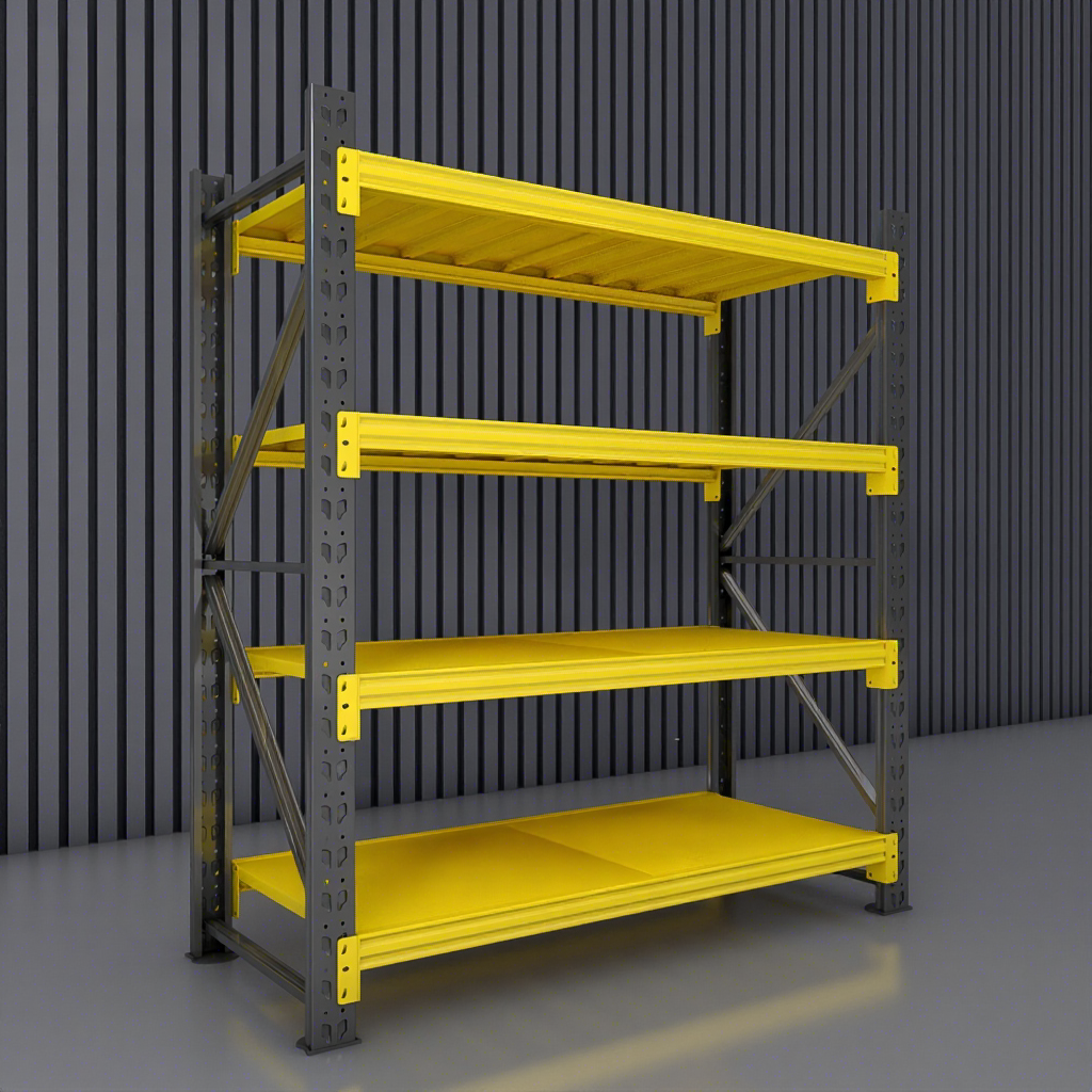 Kimsuk 5 Layers 100-500KG Load Warehouse Rack Wire Storage Shelf Goods Steel Rack &amp; Shelving Etagere De Rangement