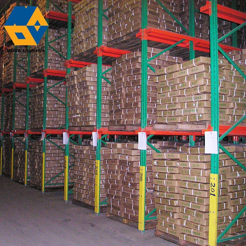 NOVA Facility Cold Room Racks Metal Galvanized Teardrop Shelf, Automation Equipment System Drive in Racking/