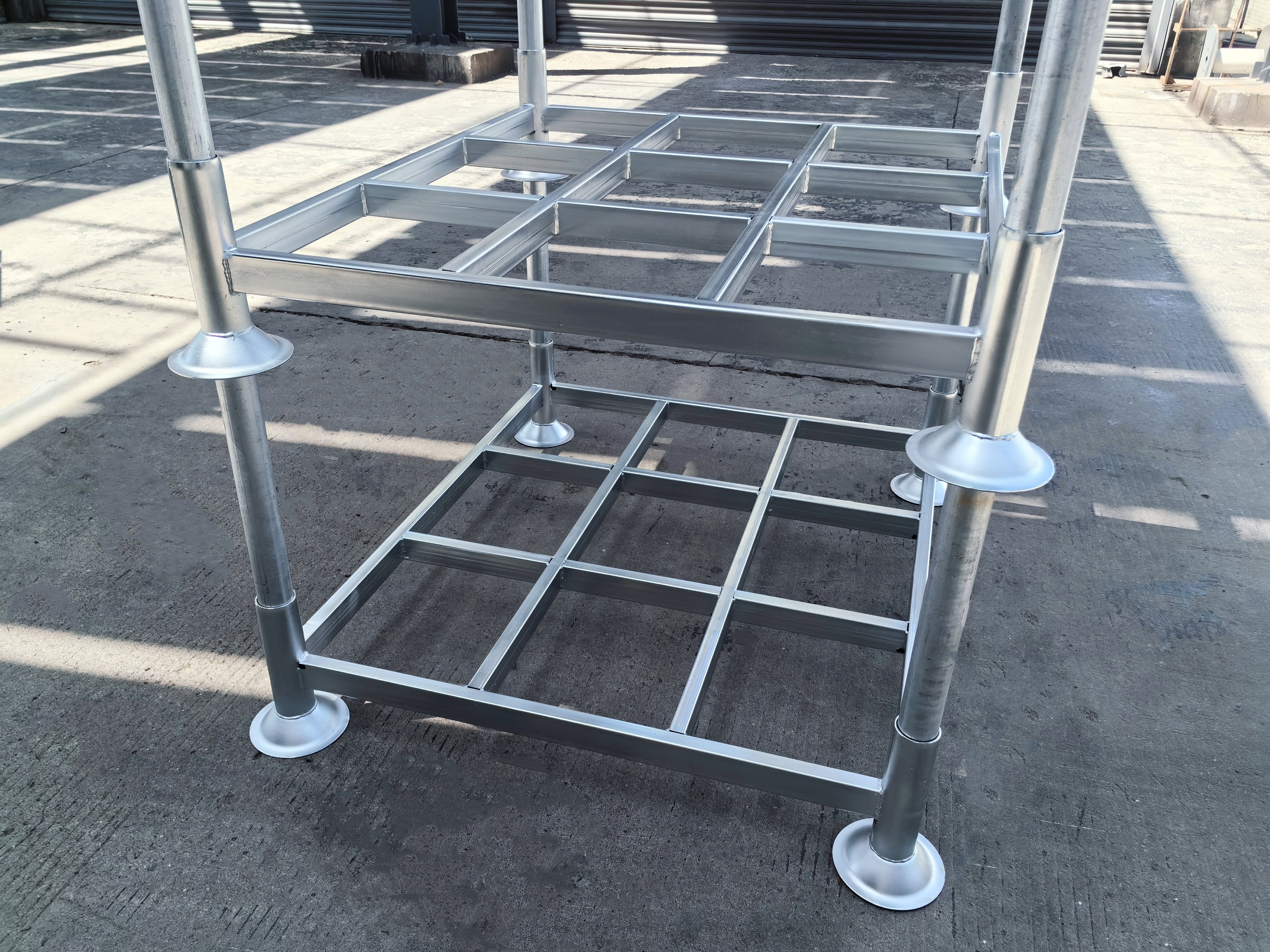 Steel Stillage Heavy Duty Metal Post Pallet Stackable Post Pallet