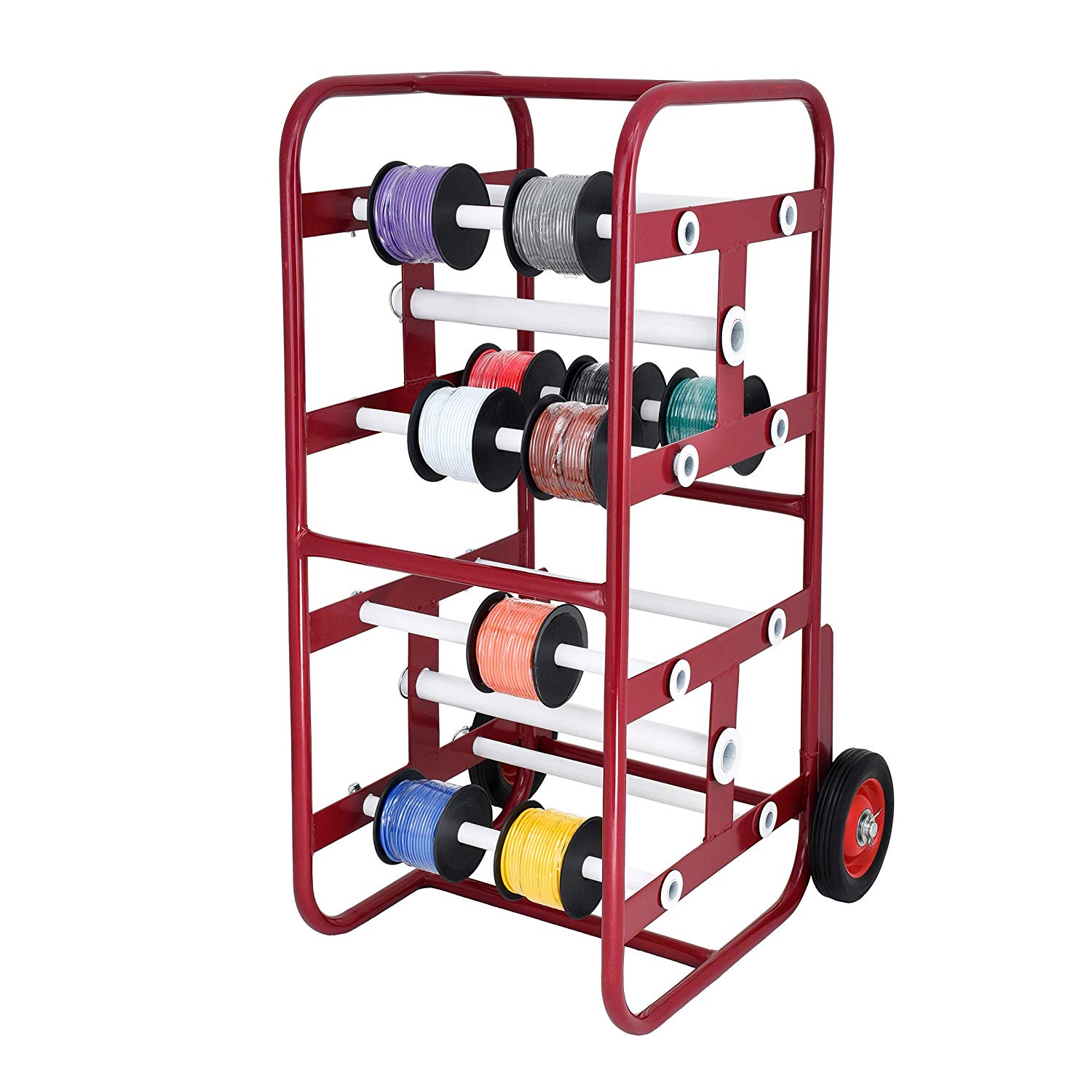 Cable Caddy Multi-Spool Wire Rack Dispenser Wire Reel Caddy Northern Industrial Wire Reel Caddy