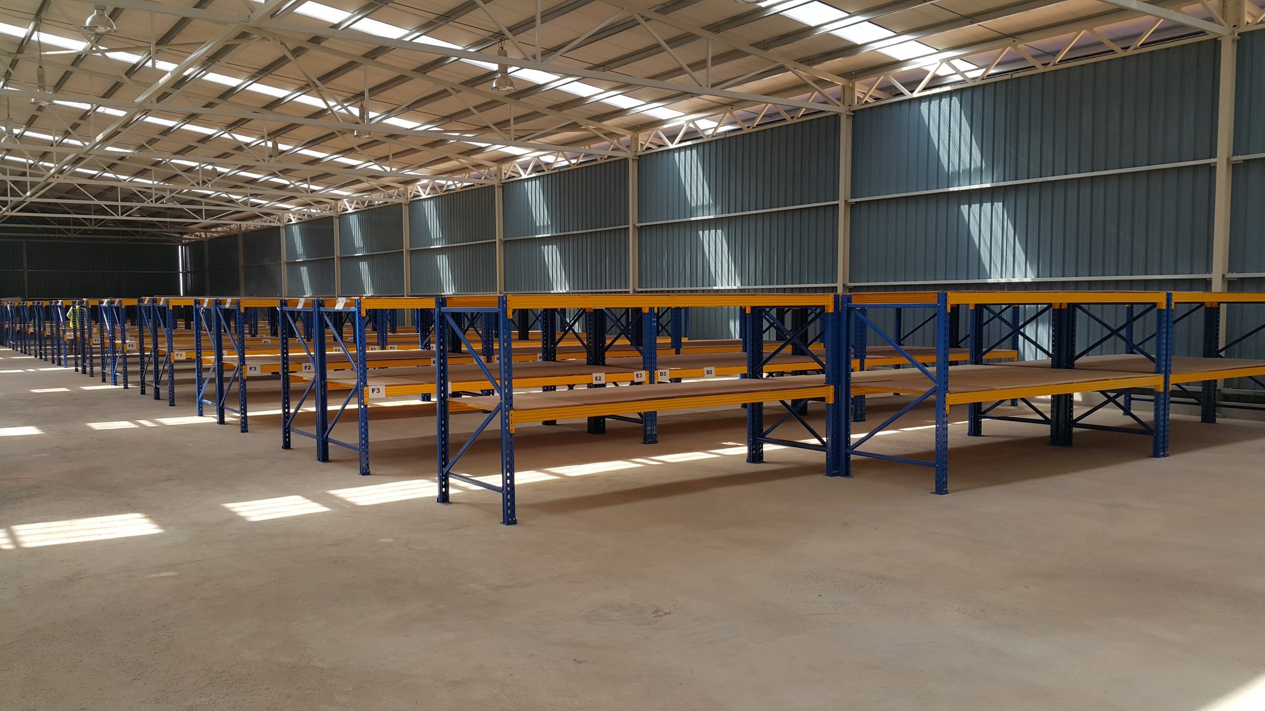 Heavy Duty Longspan Assembly with Side Bracing