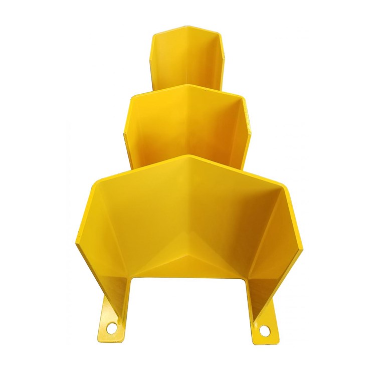 Steel Yellow Rack Upright Protector Upright Frame Guard Column Protector
