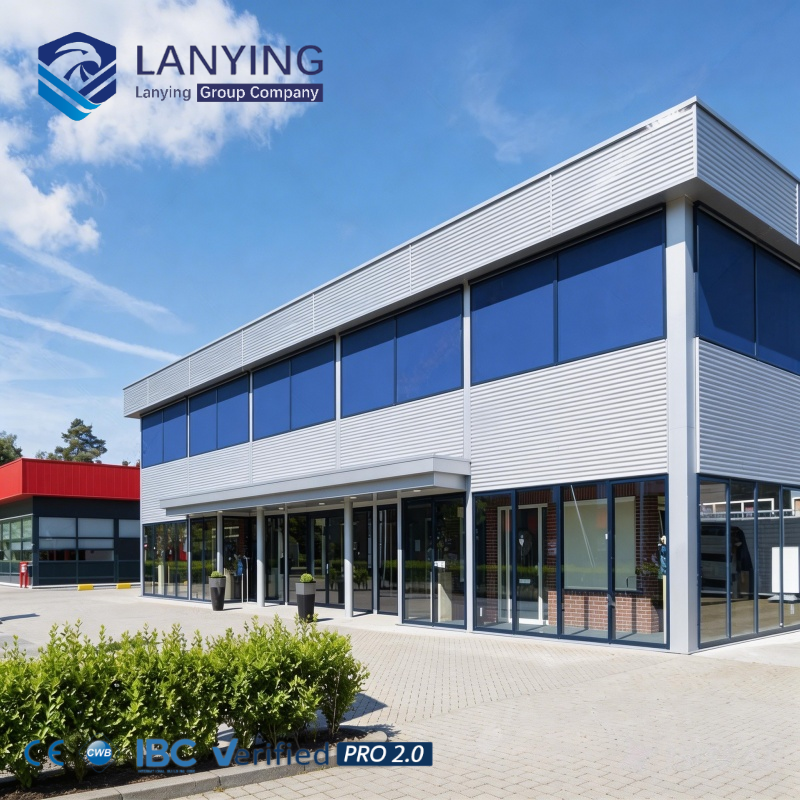 Multi-purpose Sports Hall Robust Steel Mezzanine Systems Pre-engineered Metal Building