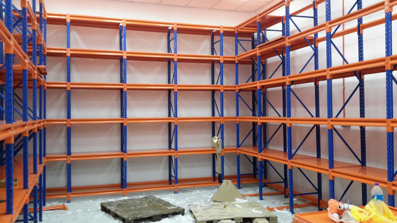 Fibreboard Decking Longspan Rack Installation