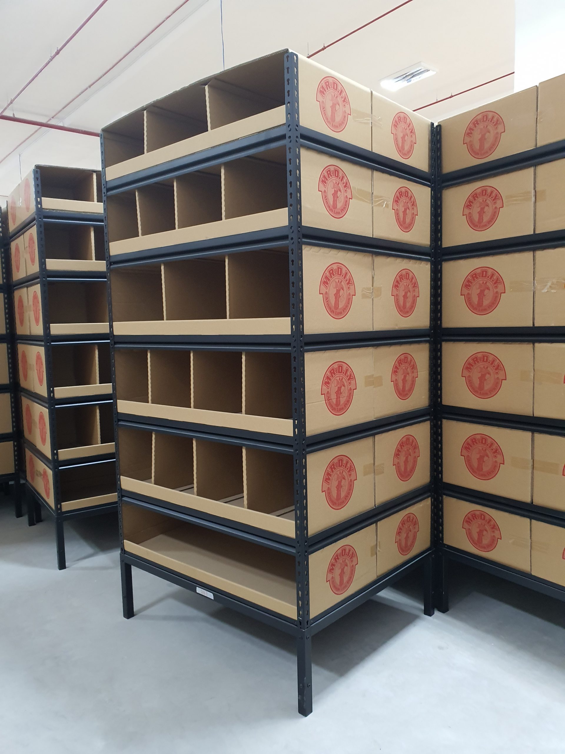 High bay shuttle installation