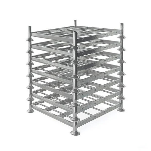 TER M1-2.0T Stackable Post Pallet Mild Steel Q235 Hot-Dip Galvanized Unassembled Rack 2000KG Capacity Storage Equipment