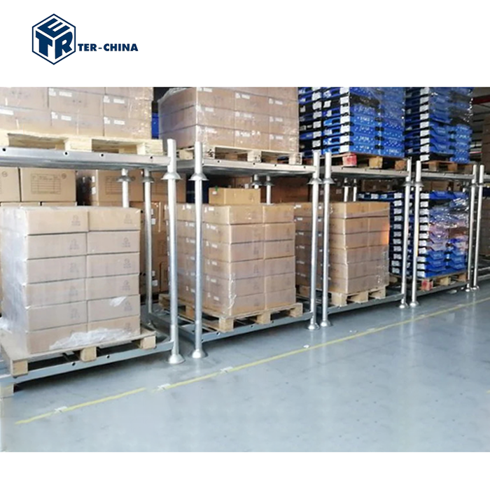 TER M1-2.0T Stackable Post Pallet Mild Steel Q235 Hot-Dip Galvanized Unassembled Rack 2000KG Capacity Storage Equipment