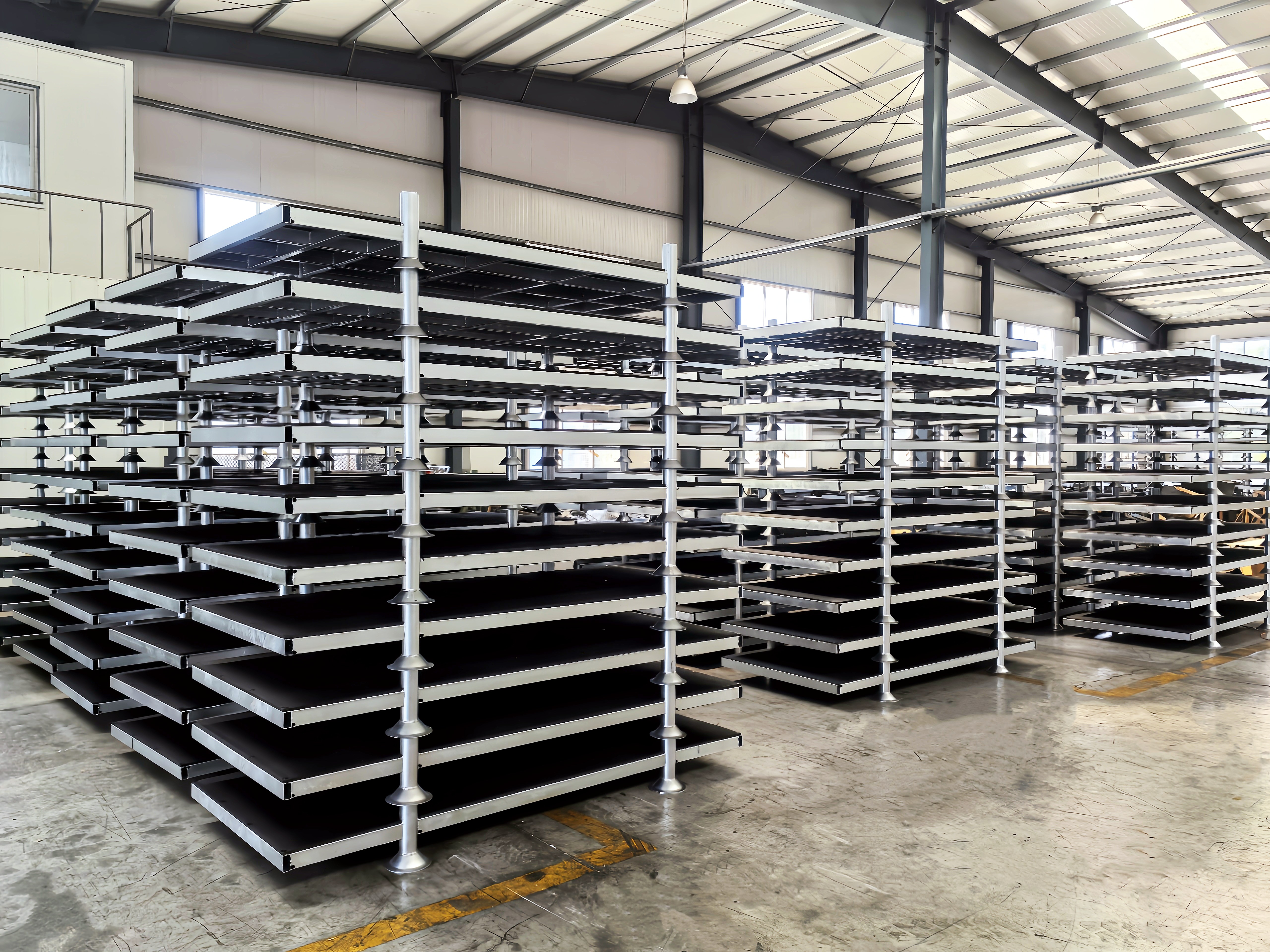 Steel Pipe Post Pallet with Galvanized Coating Industrial-Grade Stackable Metal Pallets Steel Pallet