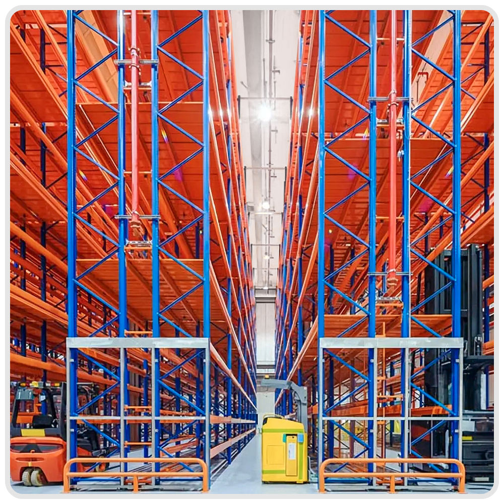 ZheJiang Guci Customized 3 Ton VNA Pallet Rack Warehouse Rack Anti-Rust Drive-in Racking System For Automotive Parts
