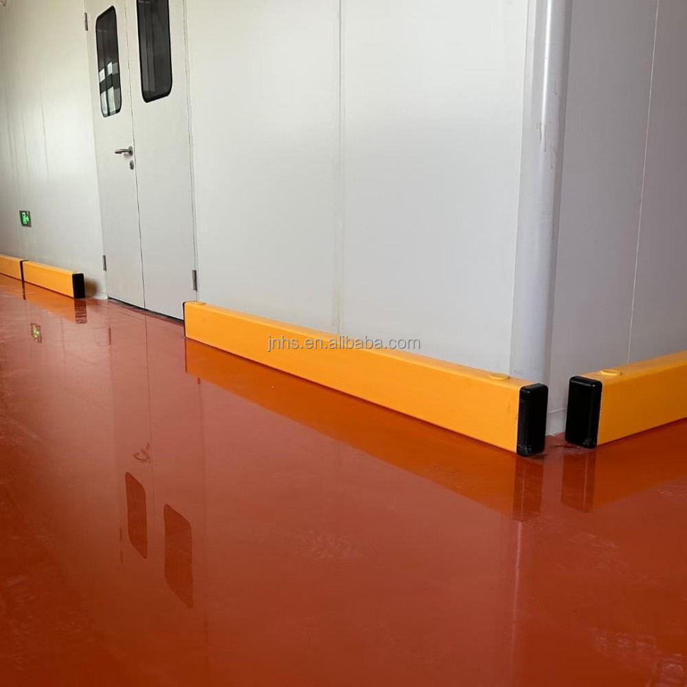 Flexible HDPE Column Protector Forklift Impact Safety Barrier for Warehouse
