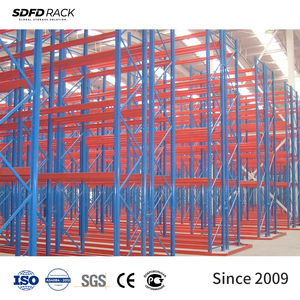 Narrow Aisle Warehouse Storage Rack Industrial Steel VNA Pallet Rack