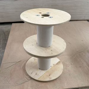 Plywood Wooden Cable Spool Heavy Duty Industrial Empty Wire Cable Reel