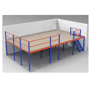 Customized High Density Industrial Manufacturers Warehouse Storage Mezzanine