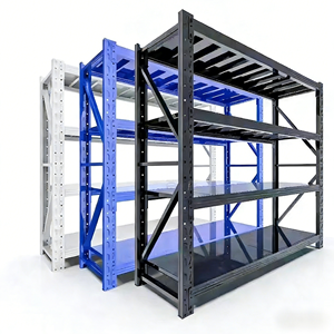 Free Sample Factory Price Custom Adjustable Easy Assemble Boltless Steel Warehouse Racking Shelf Units