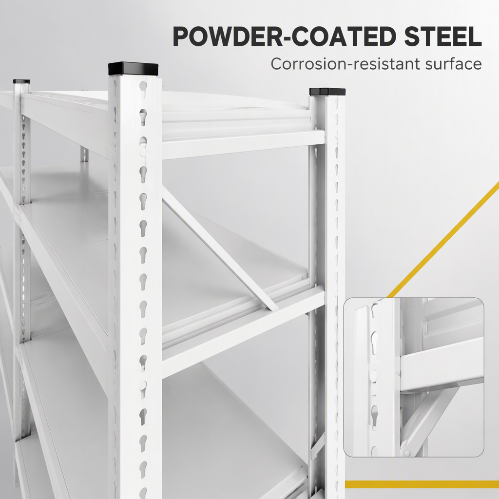 Heavy Duty Steel Storage Rack Adjustable Metal Shelving Warehouse Pallet Racking Corrosion Resistant Industrial Shelves