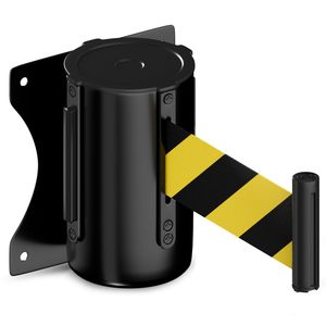 Wall Mount Retractable Belt Crowd Control Barrier
