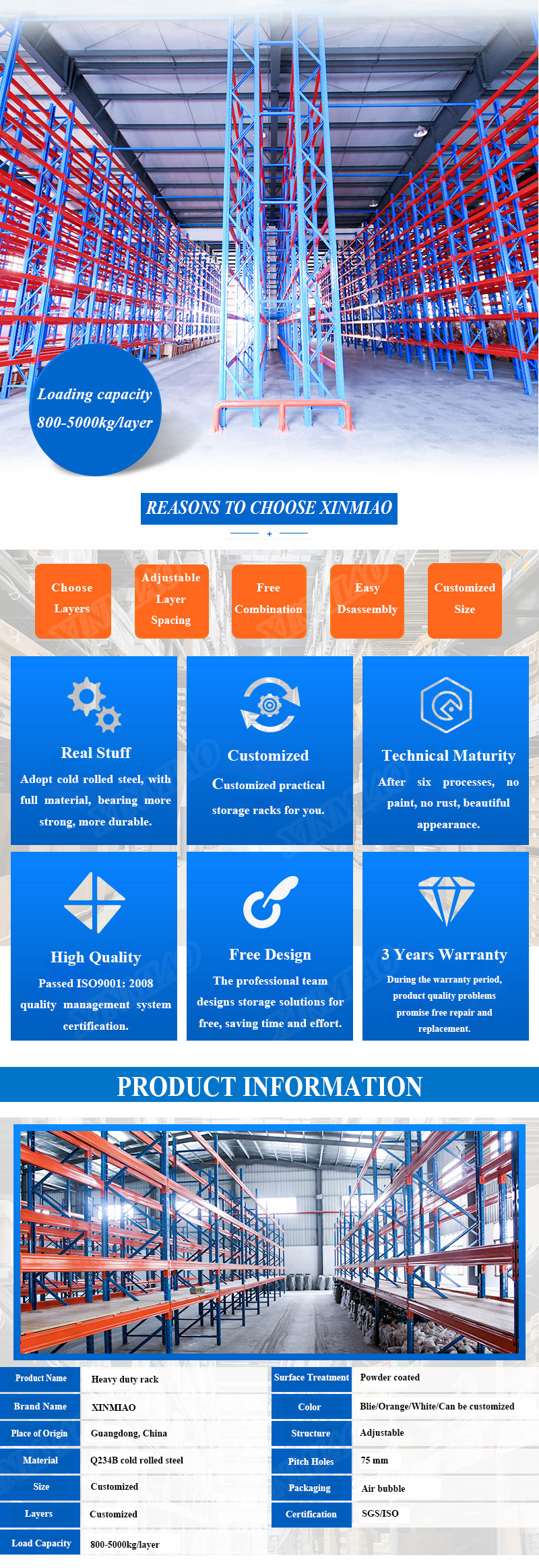 Heavy Duty Rack Profile
