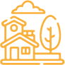 Chemical warehouse safety icon
