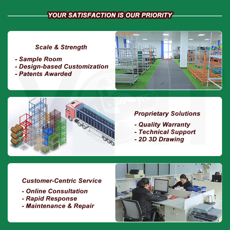 Stackable Welded Steel Metal Space Saving Storage Logistics Custom Industrial Collapsible Pallet