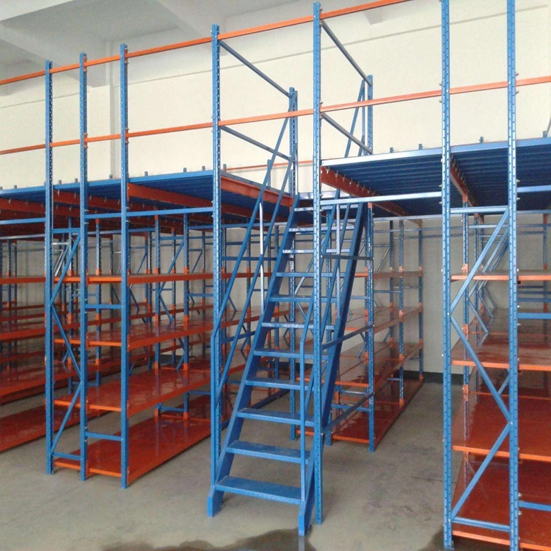 Durable Steel Mezzanine Floor With Powder Coating Finish Corrosion Protection For Pallet Racking And Storage Racks