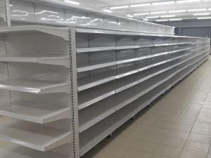 80 Series Wall and Island Gondola Shelving
